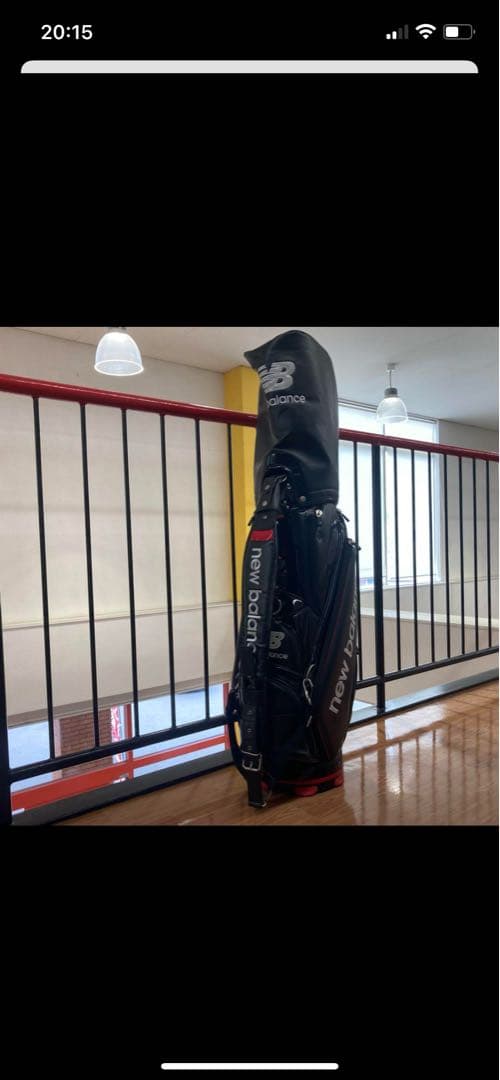 【あずき】New Balance Golf キャディバッグ　ゴルフバッグ