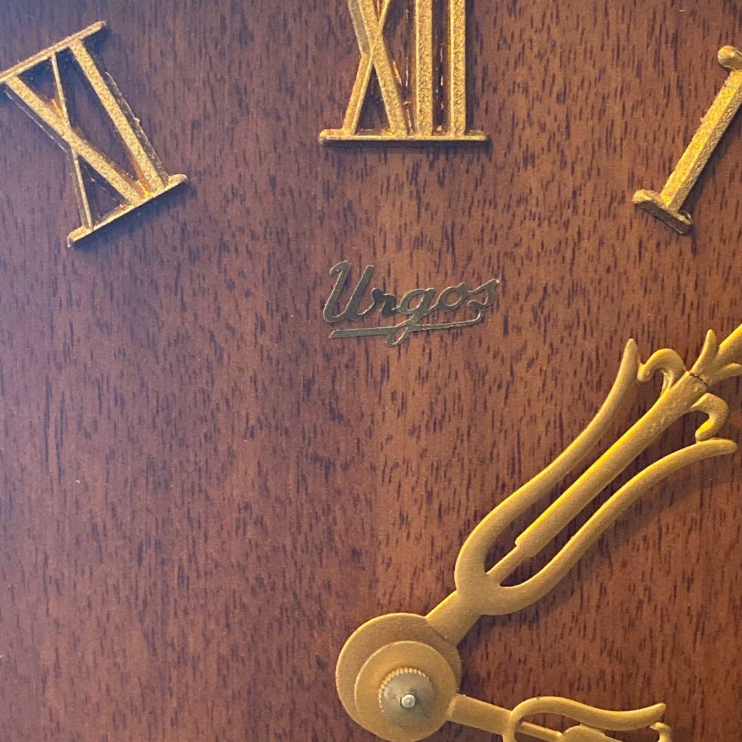ドイツ Urgos ウルゴス 昭和レトロ ボンボン時計 インテリア アンティーク