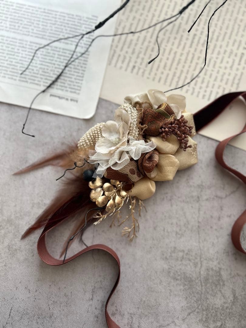 ねむ様order 男の子用髪飾り