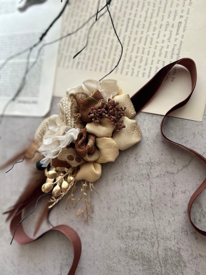 ねむ様order 男の子用髪飾り