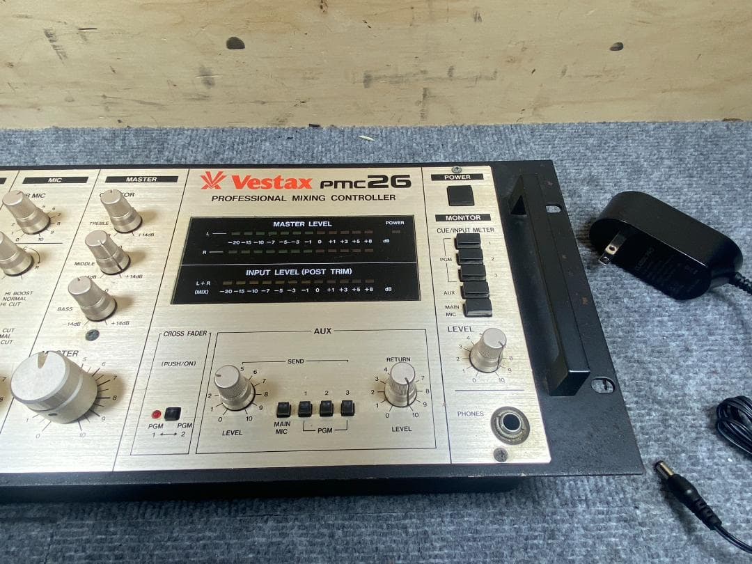 1022 VESTAX PMC-26 DJミキサー