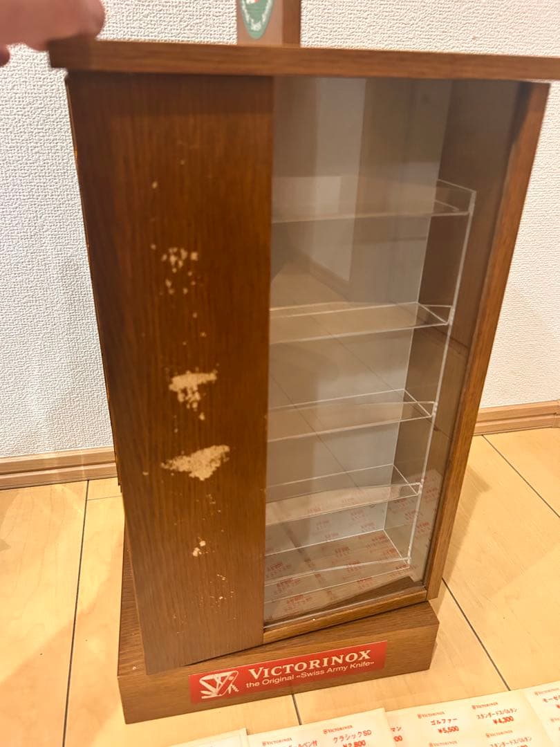 レア　非売品　Victorinox 木製ディスプレイケース　　ビクトリノックス