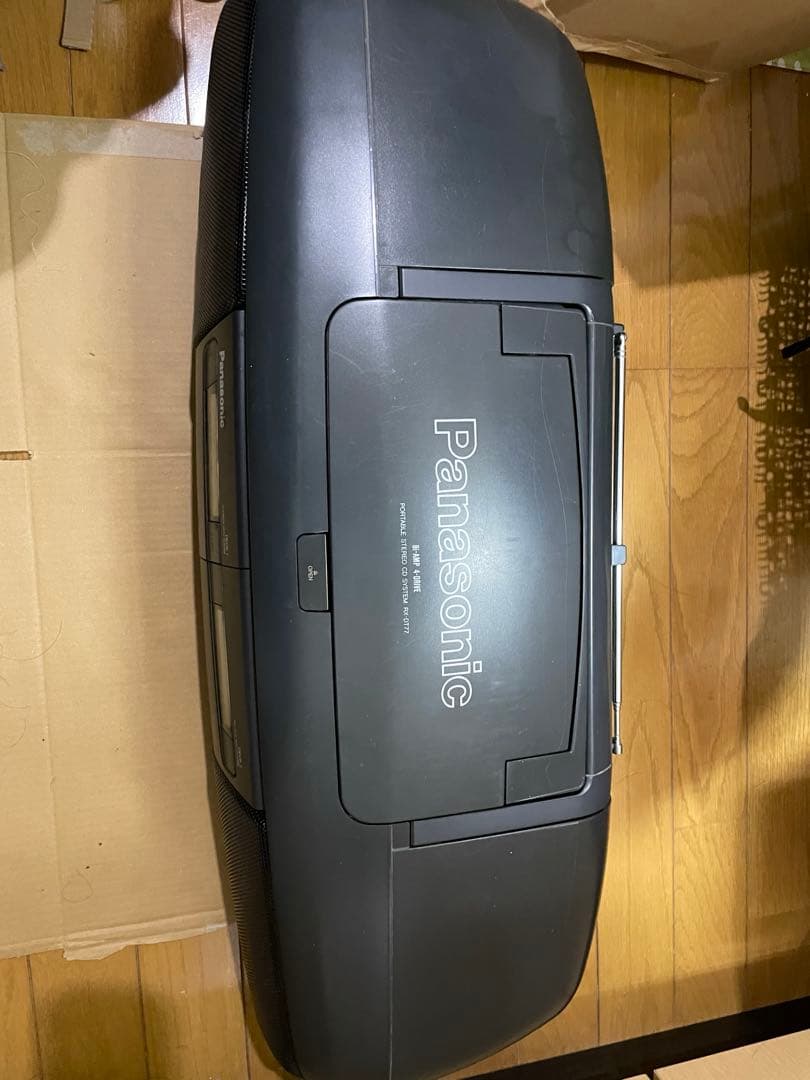 ラジオ・コンポ PanasonicPORTABLE STEREO CD SYS RX-DT77