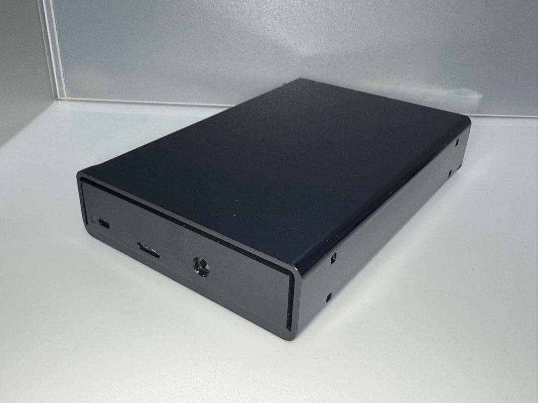 ELECOM 外付けハードディスク 4TB ELD-XEDO40UBK