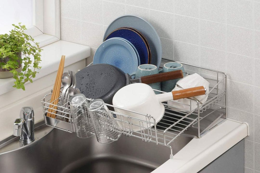 下村企販 引き出し水切りかご 奥行48 cm 41713