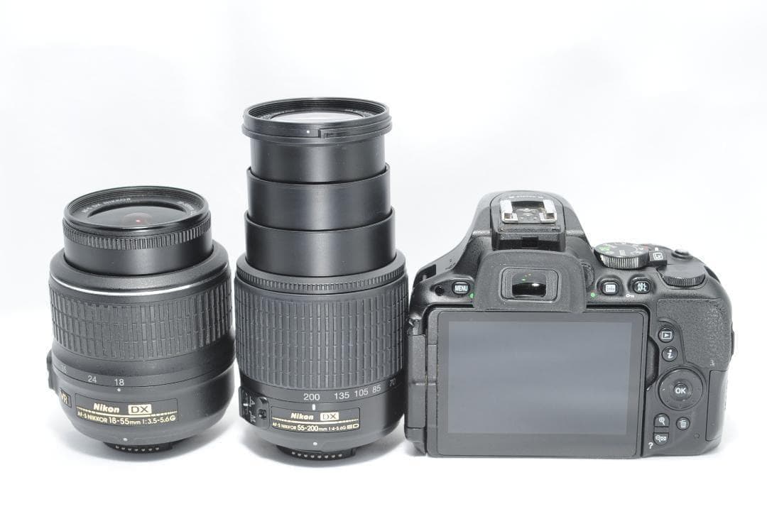 風景もお子様も綺麗に❗️Nikon D5500✨即使えてWi-Fiでスマホ転送