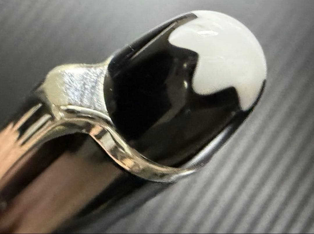 モンブラン マイスターシュテュック P164 プラチナライン ボールペン