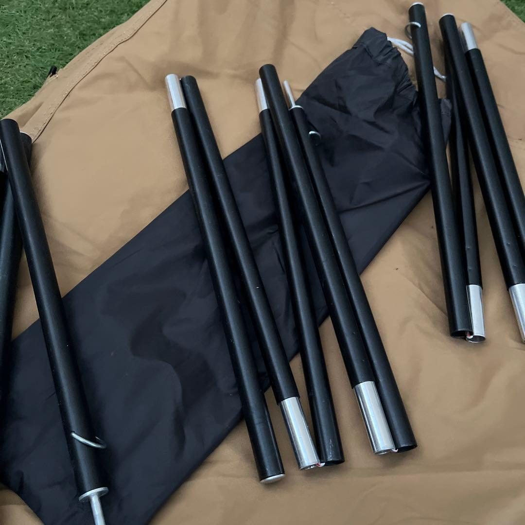 ソロテント WAQ Alpha T/C　ソロ用ティピテント タン ワンポール