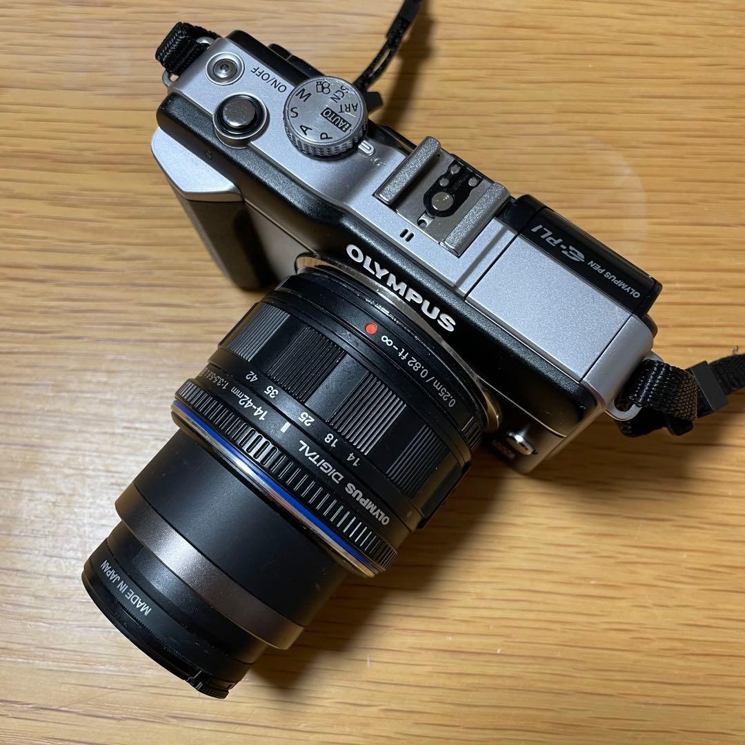 【個人所有】OLYMPUS PEN E-PL1 レンズほかセット ※訳あり