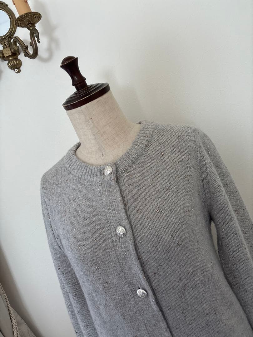 LOULOU WILLOUGHBY LINSIEME カーディガン　グレー　2