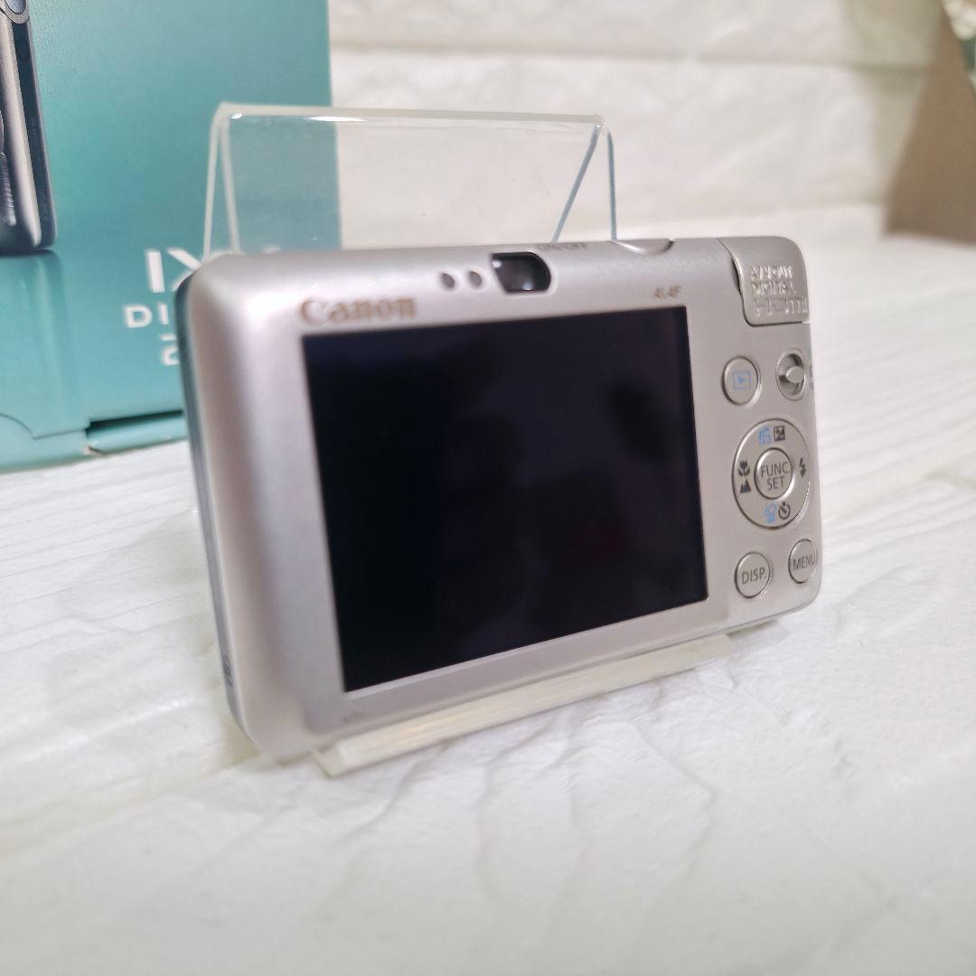 471】デジカメ　Canon IXY DIGITAL 210 IS シルバー