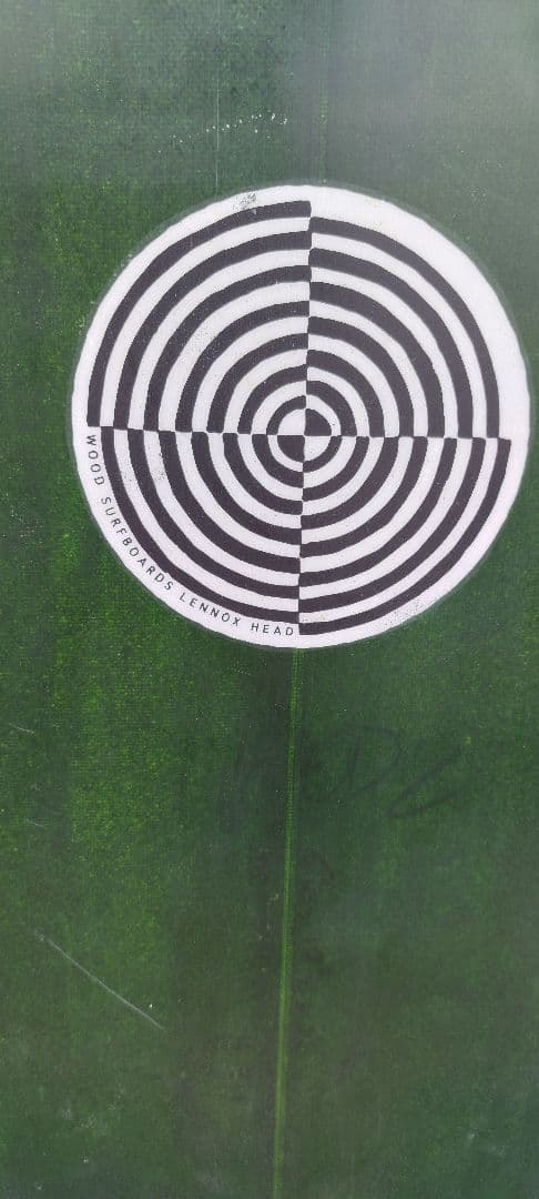 wood surf bord ツインピンモデル　5'10