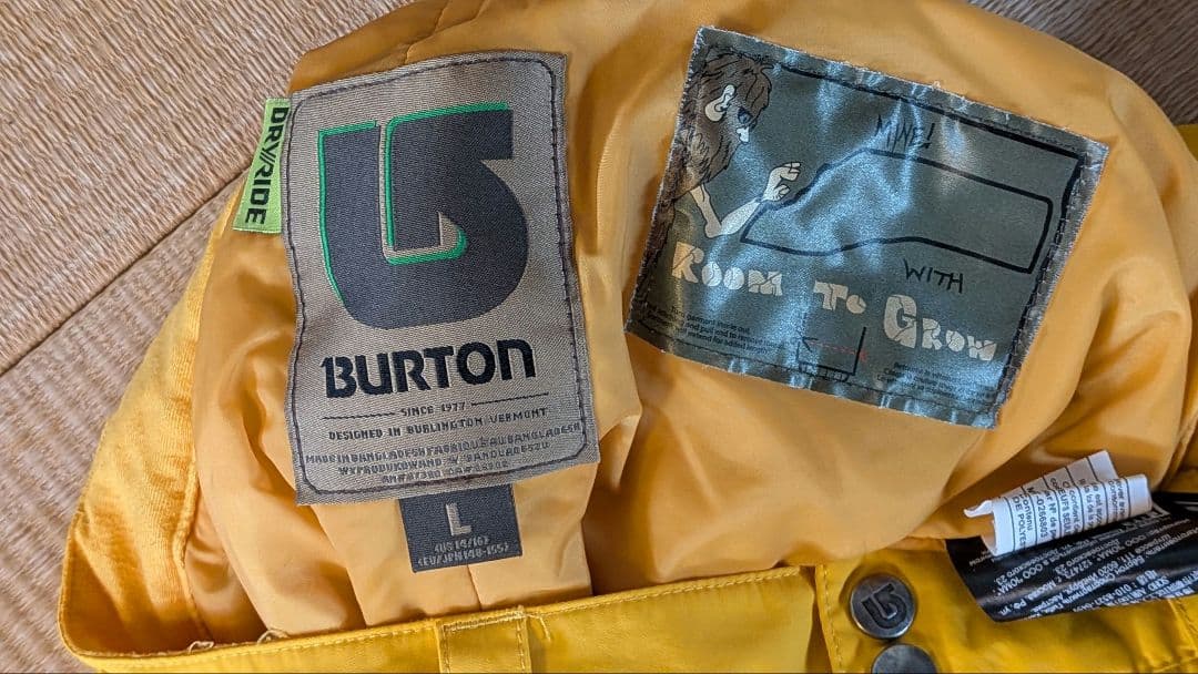 BURTON スノーボードウェアセット　子供用