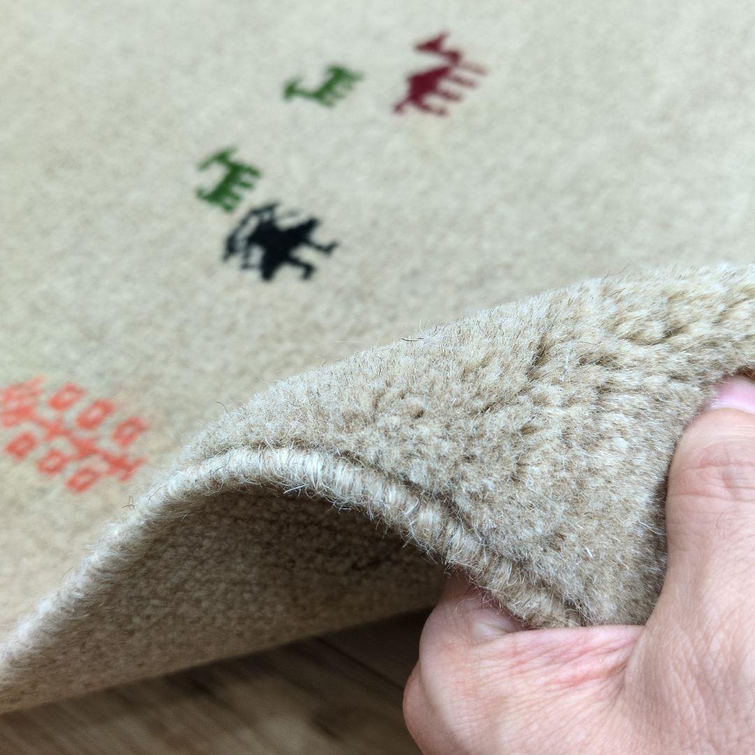 Winter SALE ペルシャ絨毯　ギャッベ　新品 148x108 cm