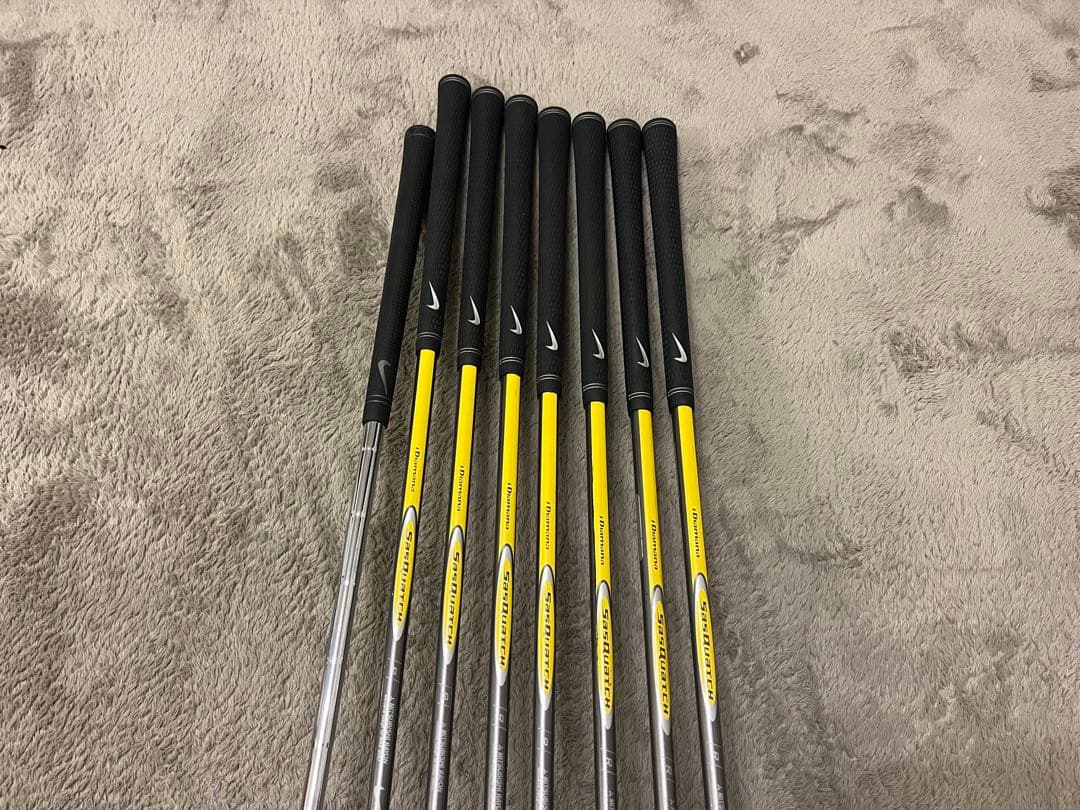 ナイキ【サスクワッチ】アイアンセット7本　ウェッジ付き