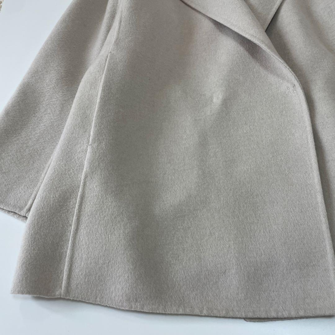 美品♡ ボールジィ プレミアムウール リバーフーデットコート ベージュ 36