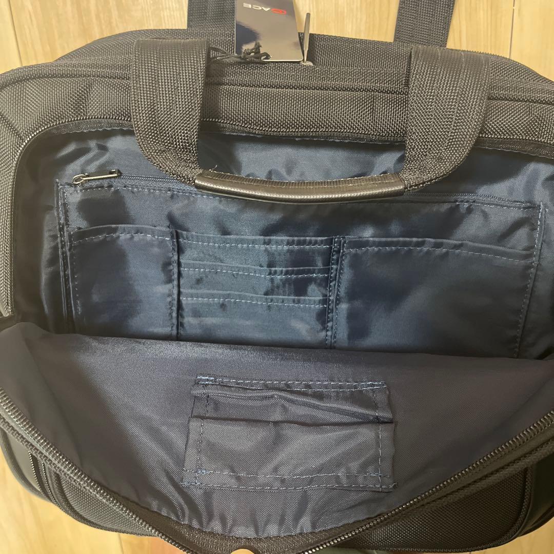 ACE ビジネスバッグ 黒 ナイロン製 2way