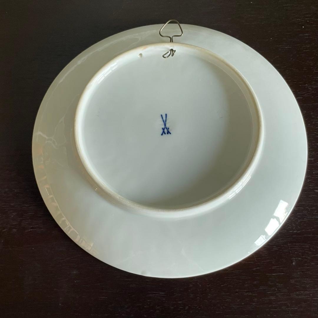 【レア】MEISSEN マイセン ミンドラゴン　パープル　プレート