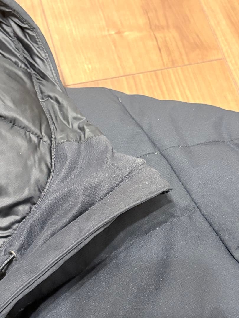 モンベル パーマフロスト ライトダウンパーカ メンズ Lサイズ ブラック