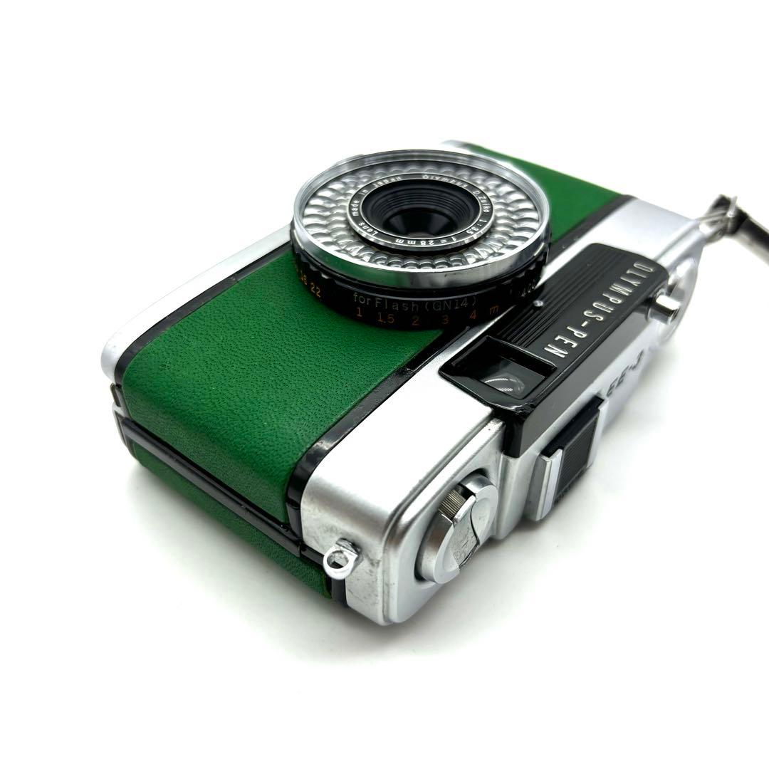 【整備済・完動品】 OLYMPUS PEN EE-3 緑