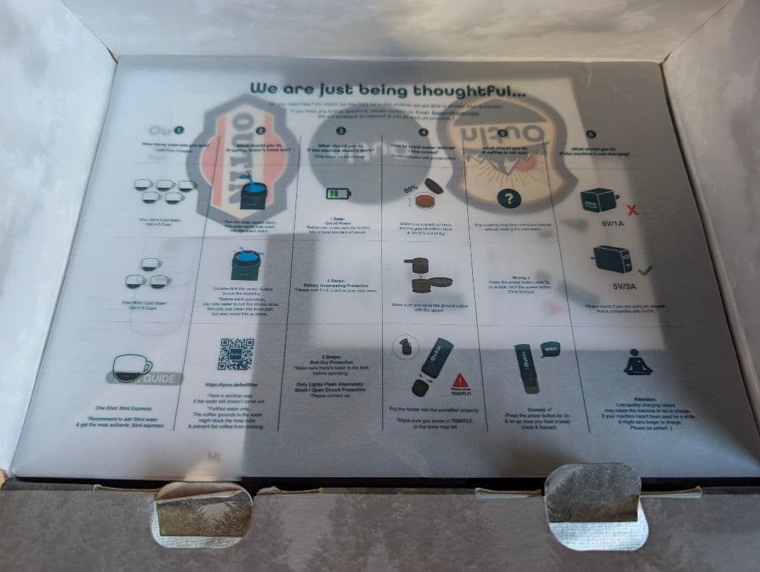 ✨未使用品✨　Outin Nano ポータブルエスプレッソマシーン