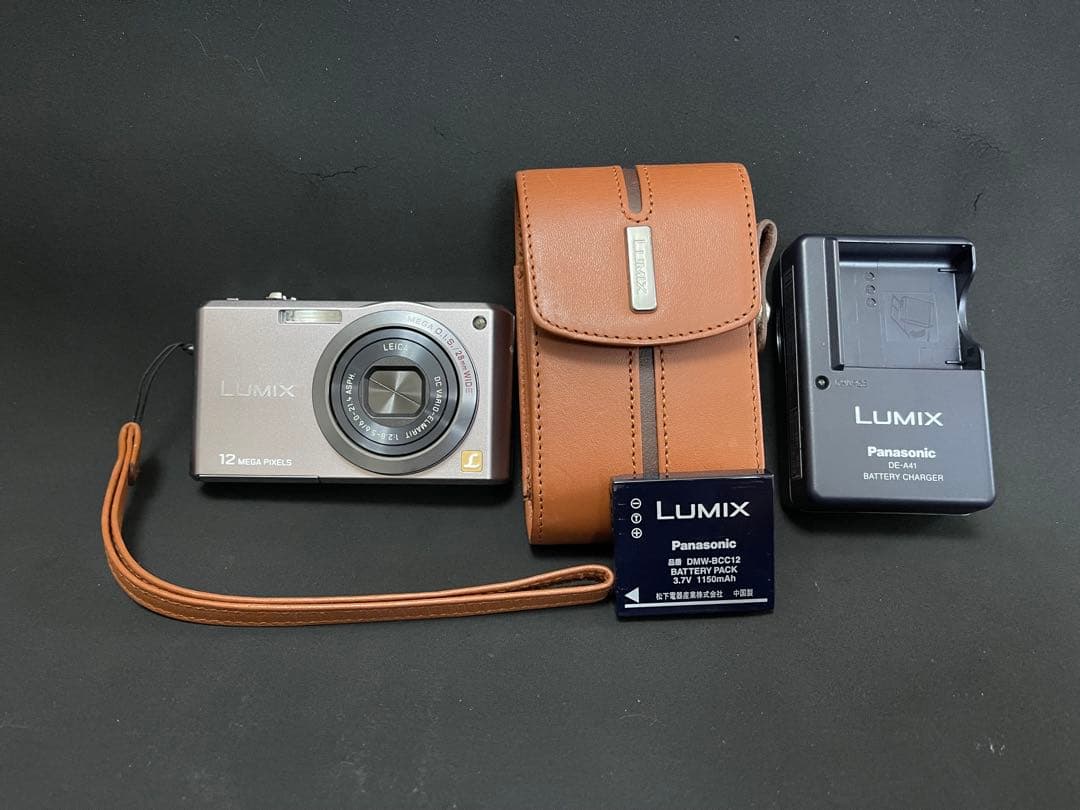 【極美品】LUMIX DMC-FX100 ライカレンズ搭載と付属品（作動確認済）