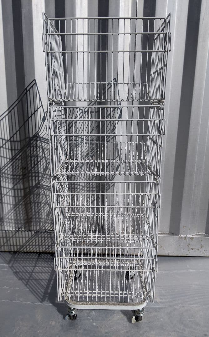 ♦専用♦KAWAJUN河淳　店舗什器　スチールワゴン４段