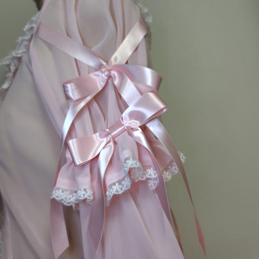 【極美品】 BABY はなももShangri-Laブラウス 姫袖 ピンク