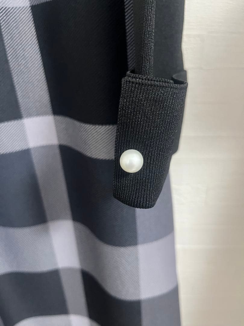 クレストブリッジ チェッククロッシングビエラ ドッキングドレス ワンピース