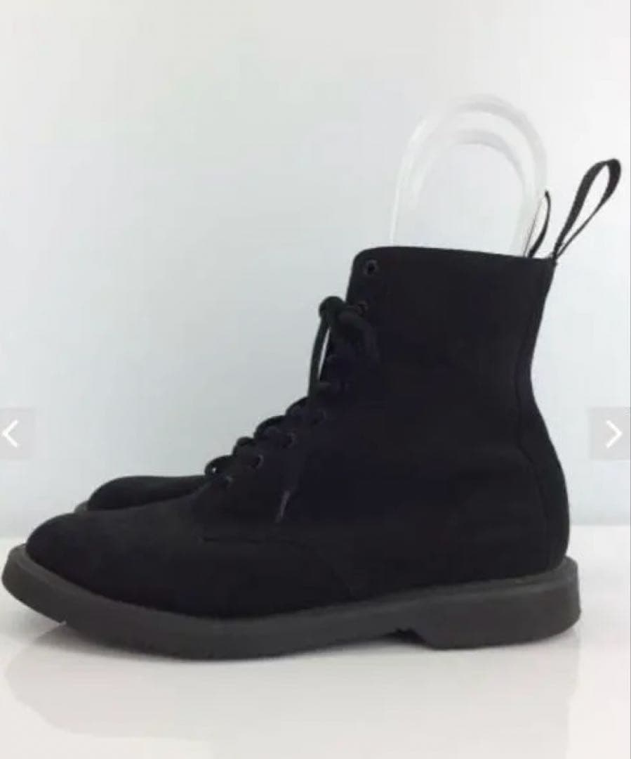 【希少】UA、ジョージコックス　ダブルネームスエードブーツ　ブラック10