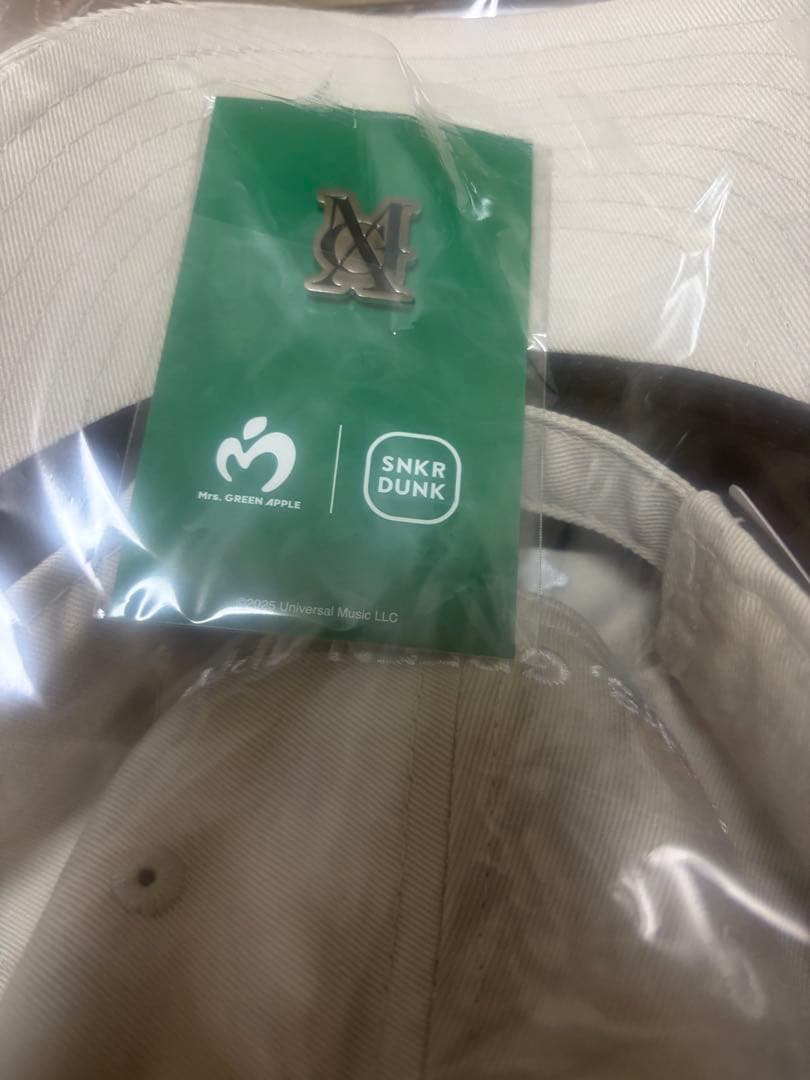 【新品 ピンズ付き】Mrs.GREEN APPLE NEW ERA® ベージュ