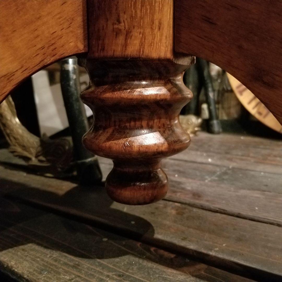 1960's　ヴィンテージ　無垢材　硬木　ウッド　スピンドル　ポール　ハンガー