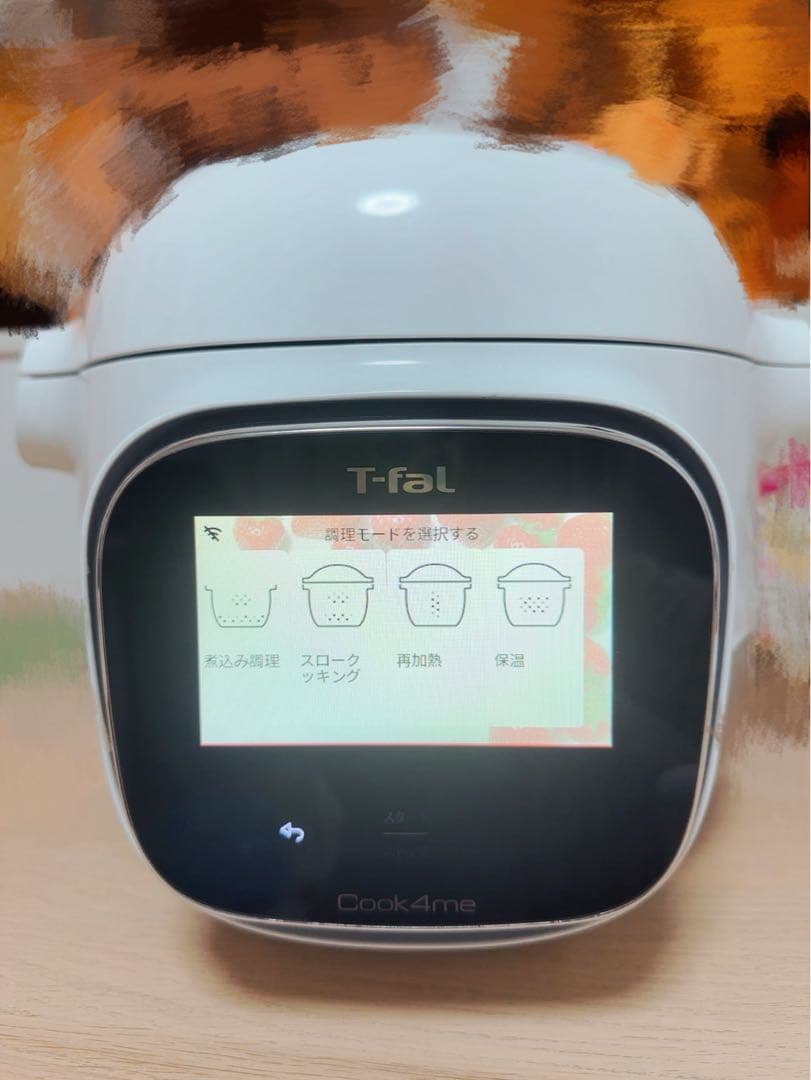 【新品未使用】t-falティファールクックフォーミータッチCY9221JP