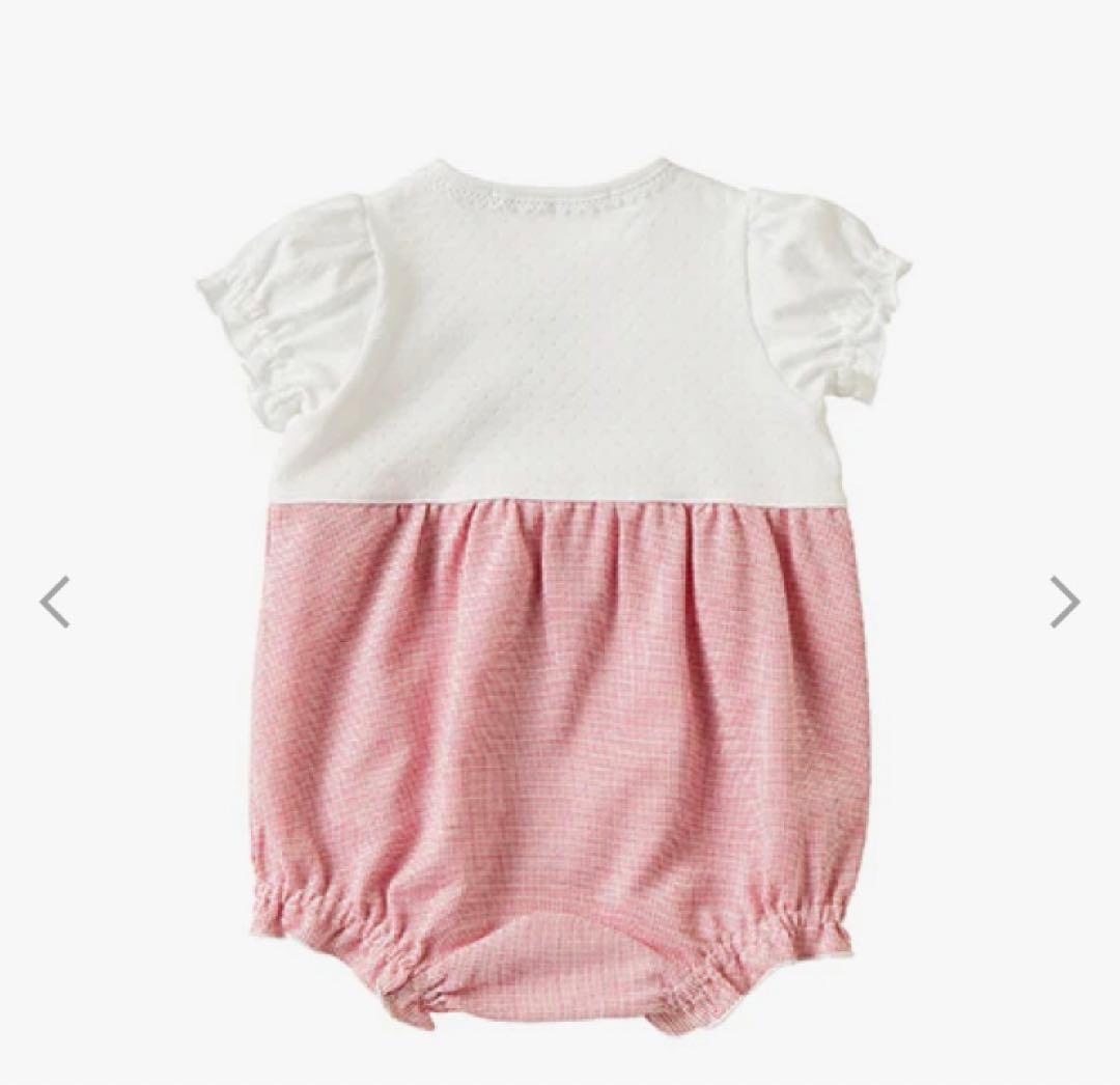 ［yu］ファミリア　袖付ロンパス　帽子