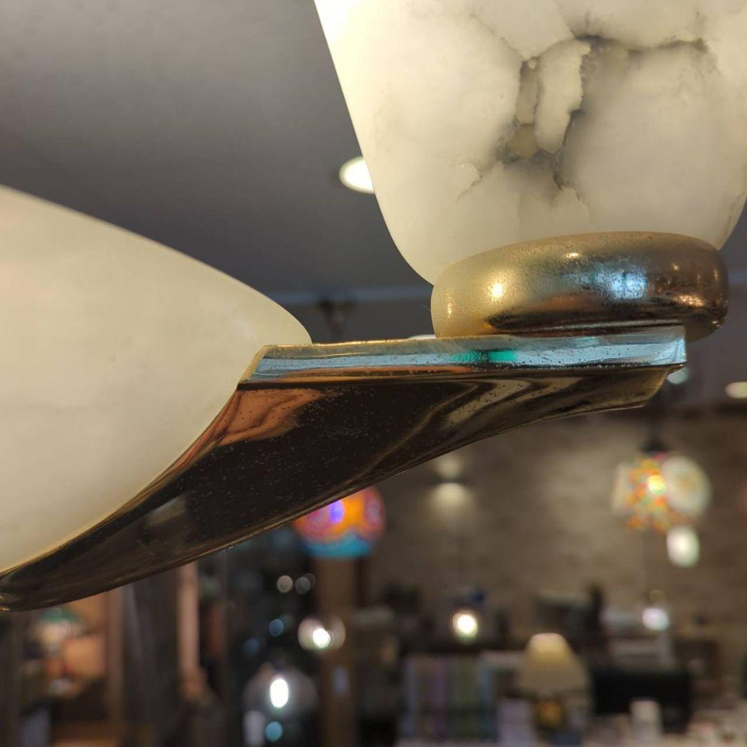 Sale◇遠藤照明取扱 ITALY製 アラバスターシャンデリアXLC-2091K