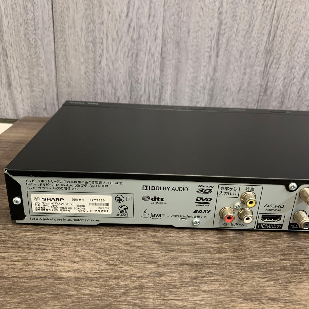 m110501m SHARP AQUOS ブルーレイ 2B-C10BW1