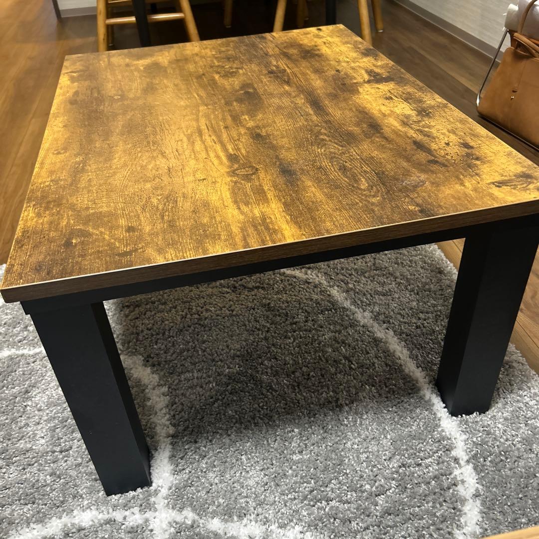 ニトリ　ブラウンこたつ ローテーブル