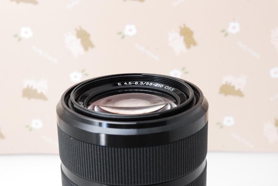 美品❤️SONY ソニー E 55-210mm❤️4.5-6.3 OSS 望遠レンズ