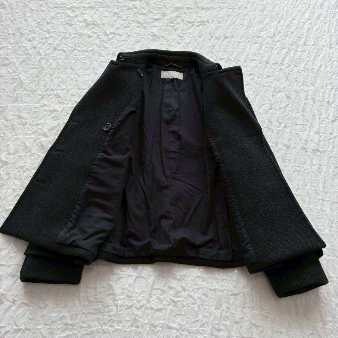 マーガレットハウエル ピーコート Ⅱ カシミヤ ショート丈 日本製 メルトン