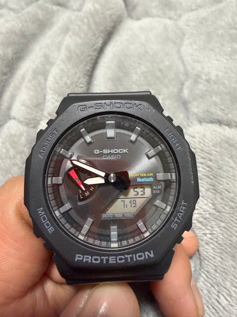 売り切り CASIO Gショック GA-B2100 ブラック ソーラー ほぼ新品