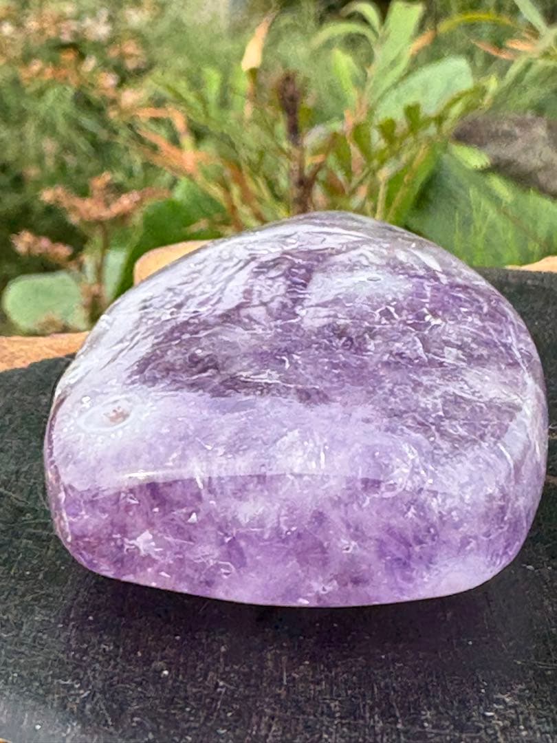 ✴️絶品❤️極美品　ピンクアメジスト　桜瑪瑙　水滴形　置物　天然石