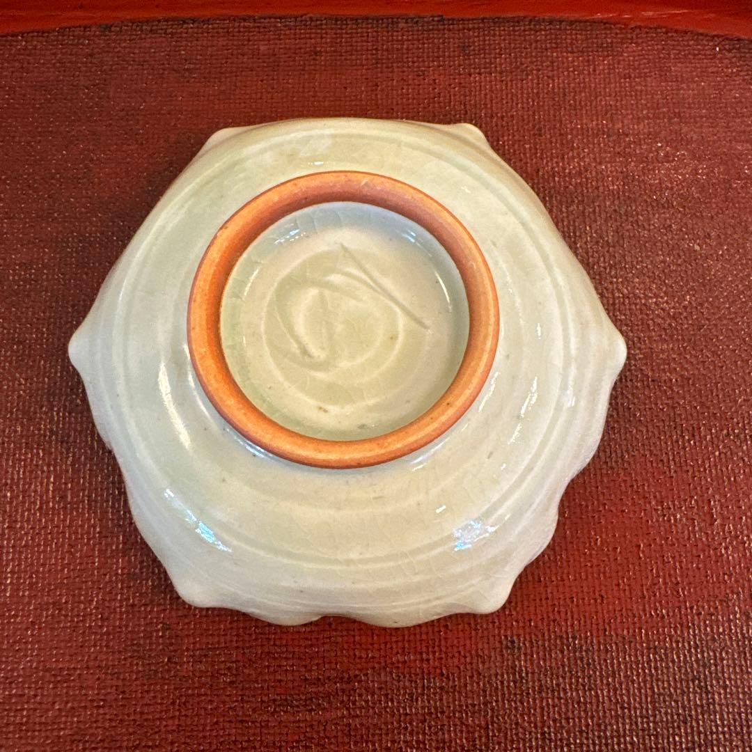 イムサエムさんの小皿2枚 ブルーの花柄 使いやすい