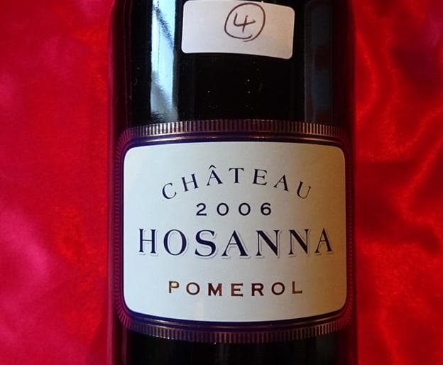 CHÂTEAU HOSANNA 2006 POMEROL 750ml