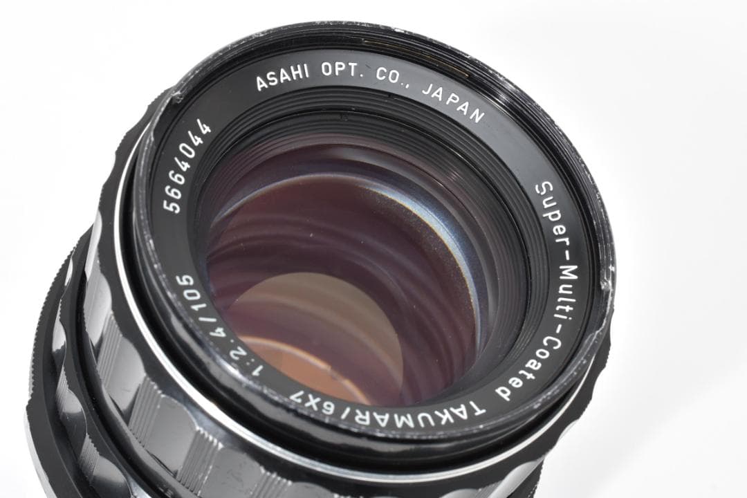 ★美品★ PENTAX 6x7 105mm F2.4 中判 単焦点レンズ