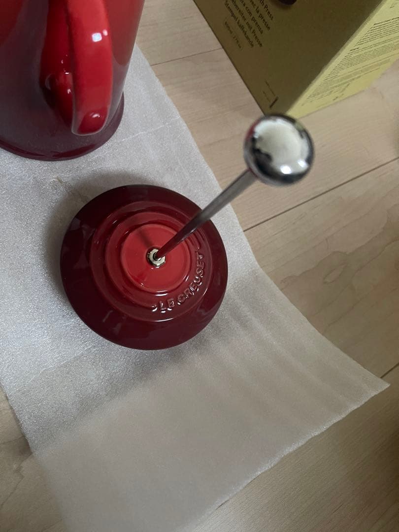 LE CREUSET コーヒーポット 800ml レッド