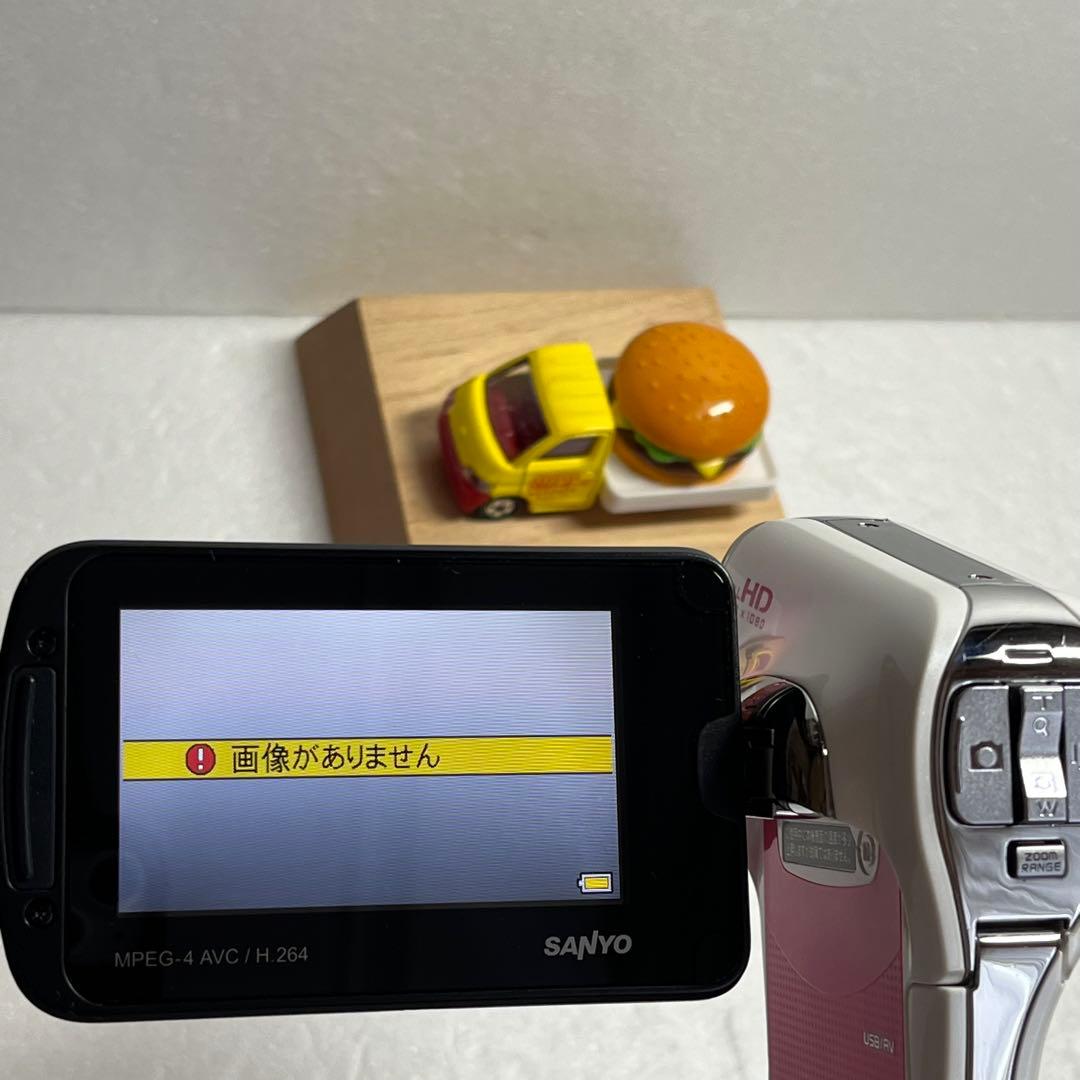 ⭐️極良美品⭐️SANYOデジタルムービーカメラXacti DMX-CA100(P)