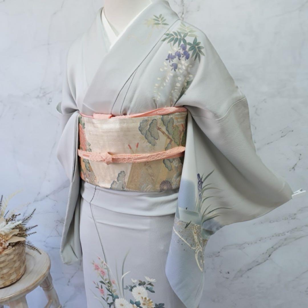 訪問着 フルセットa496 D 卒業式　入学式　お宮参り　七五三　結婚式