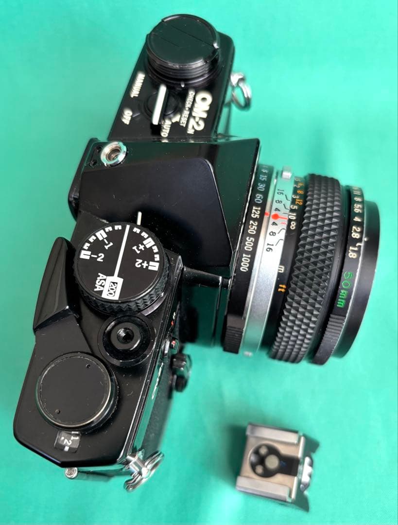 ★ OLYMPUS OM-2N BLACK + 標準レンズ 50mm