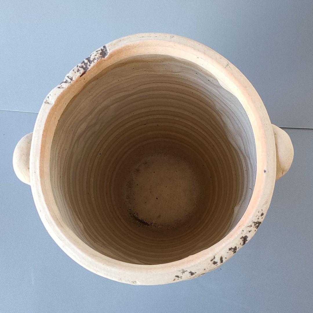 信楽焼 傘立て 白化粧 高さ４５cm