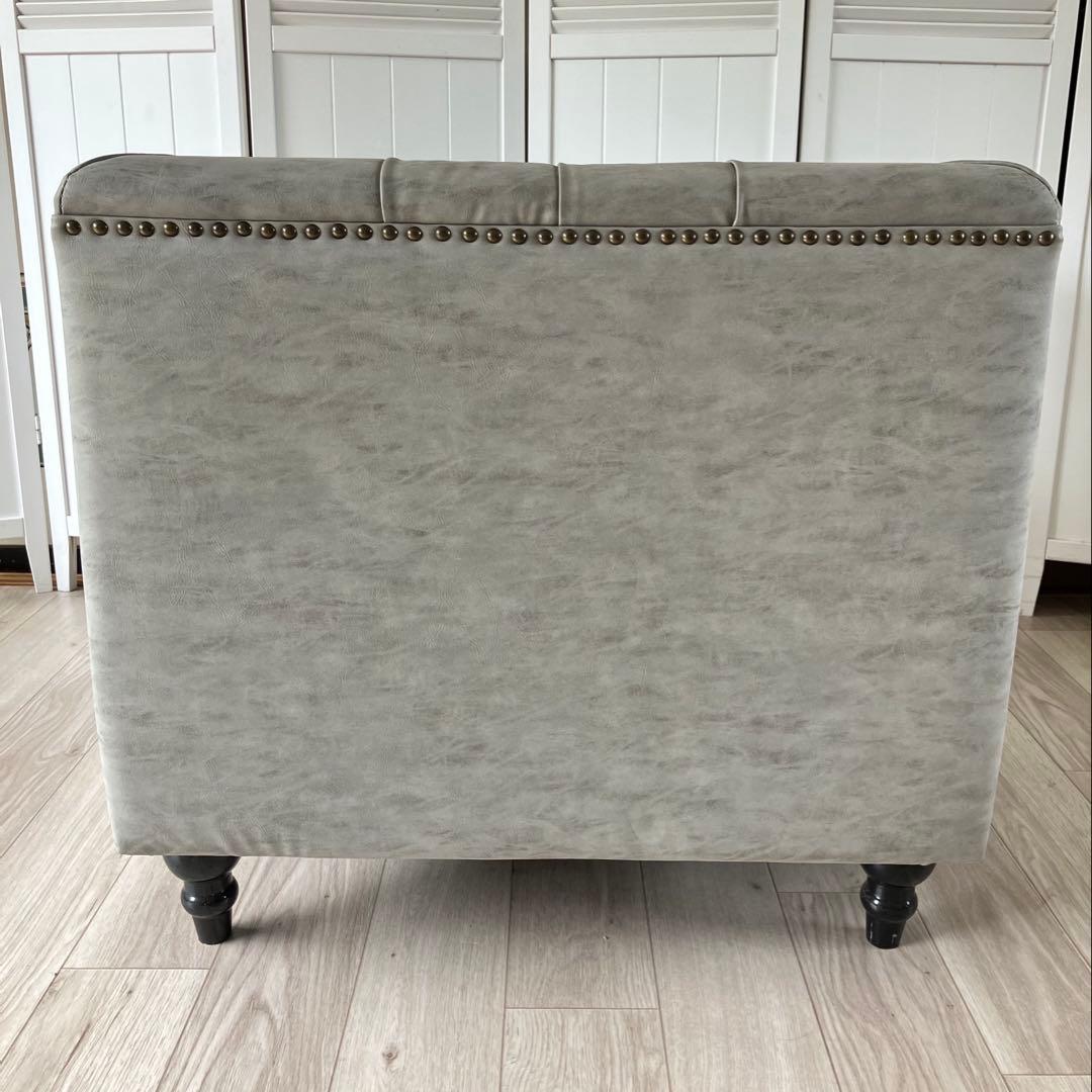 最終値下げ！VINCENT ヴィンセント ソファ1人掛け クラシック グレー